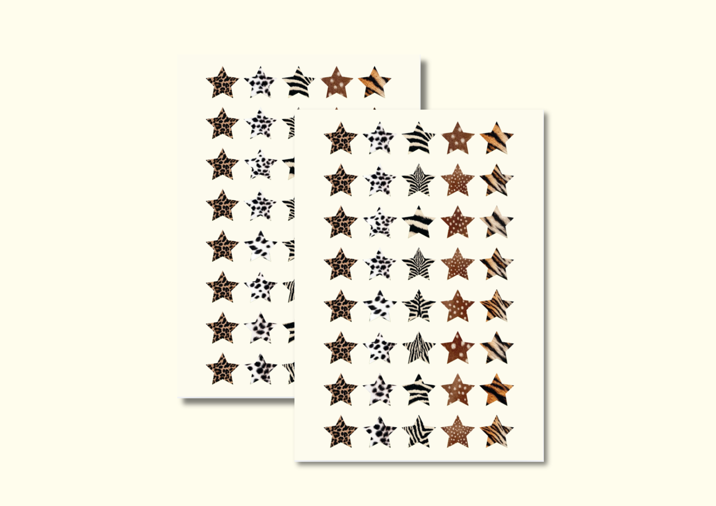 Animal Stars Sticker Sheets