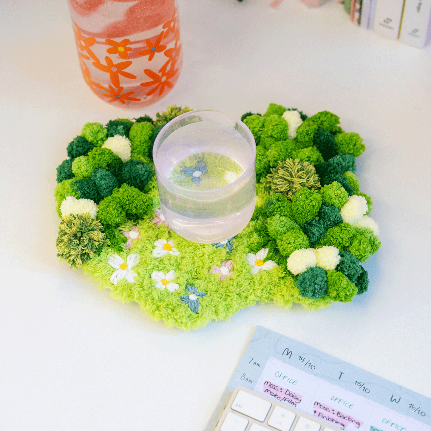 FLORAL GROVE - Moss Coaster Kit