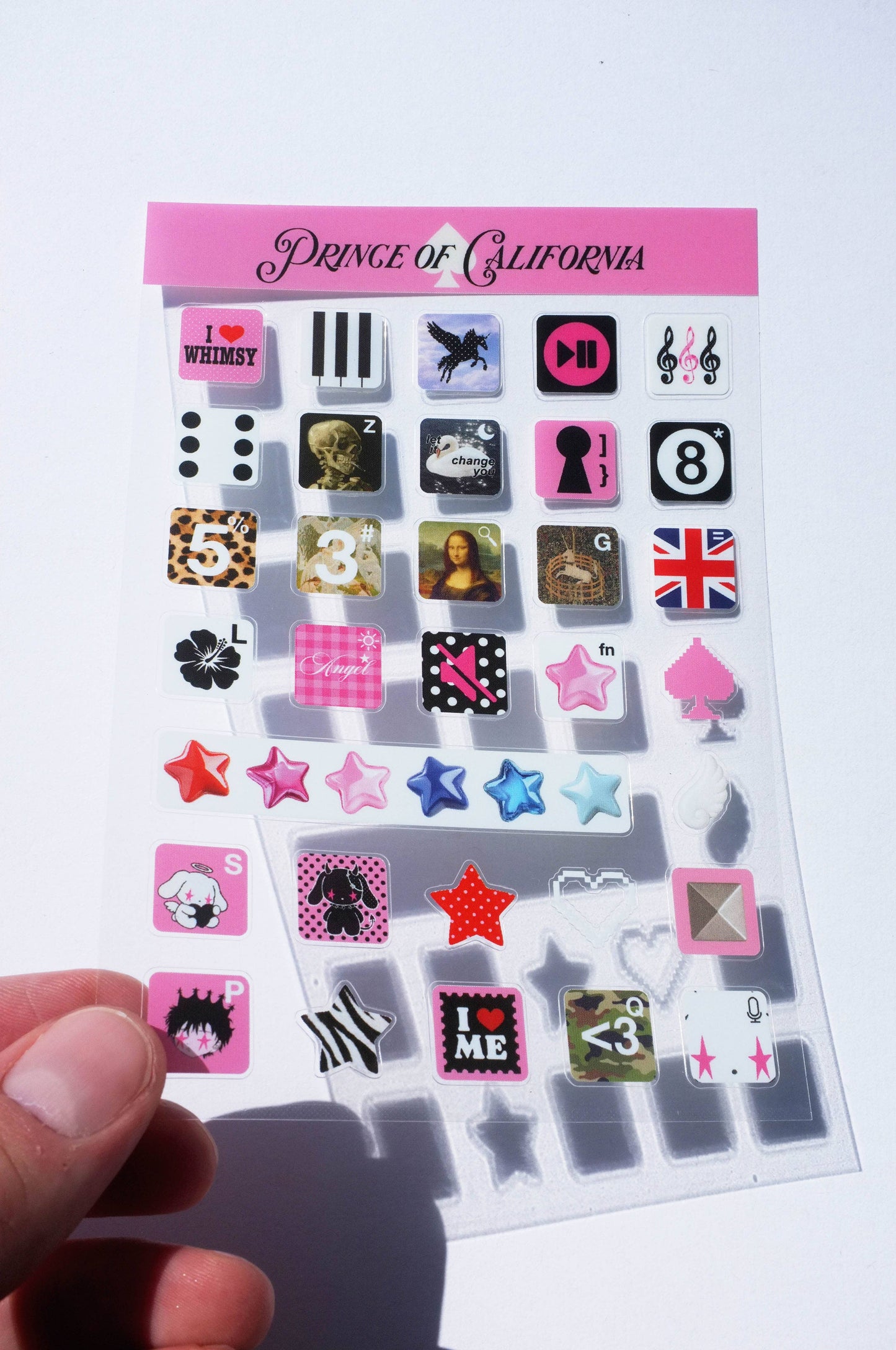Keyboard Sticker Sheet (A6)
