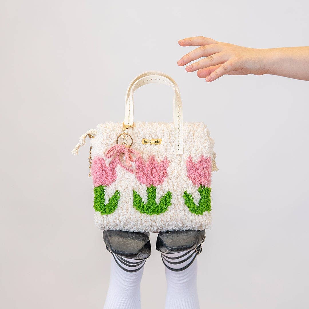 Pastel Tulip - Woven Tote Bag Kit
