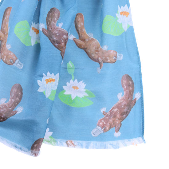 Platypus Australian Silk/Cotton Scarf
