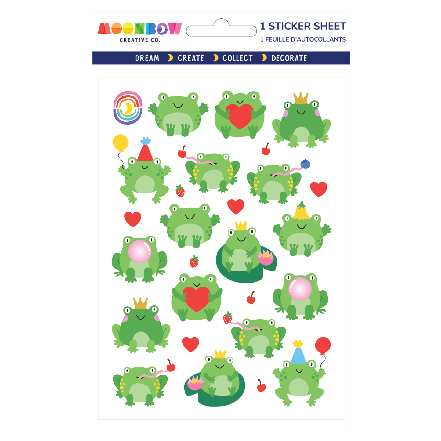 Toad-ally Cute Glossy Sticker Sheet