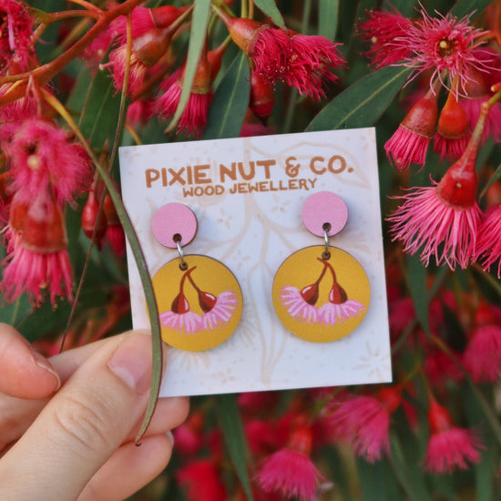 Gum Blossom Earrings
