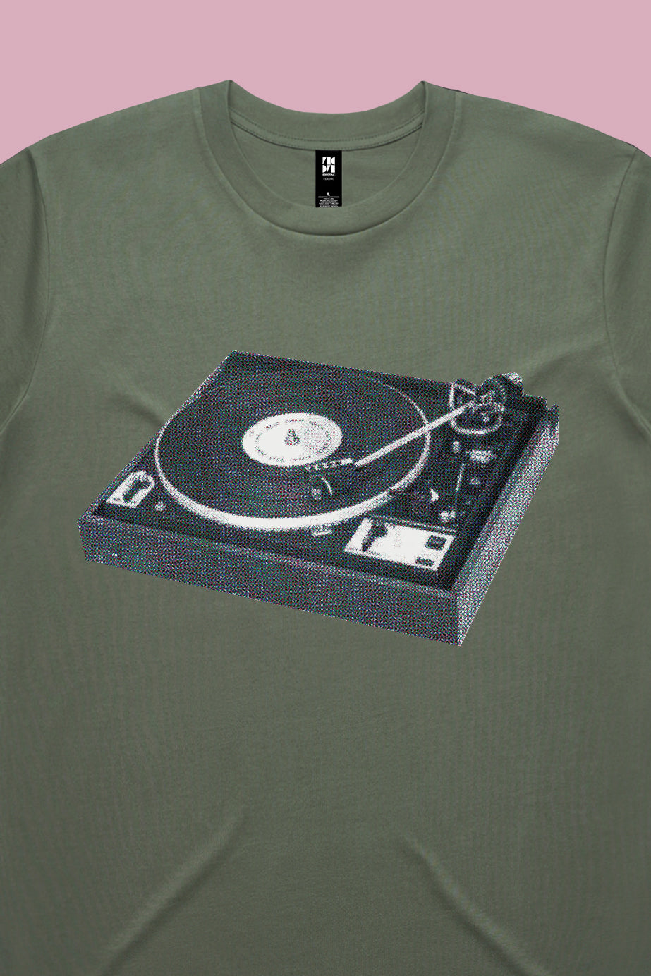 Dual Dot Turntable Tee Cypress