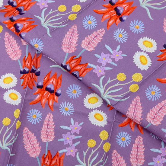 Desert Wildflower Australian Tea Towel