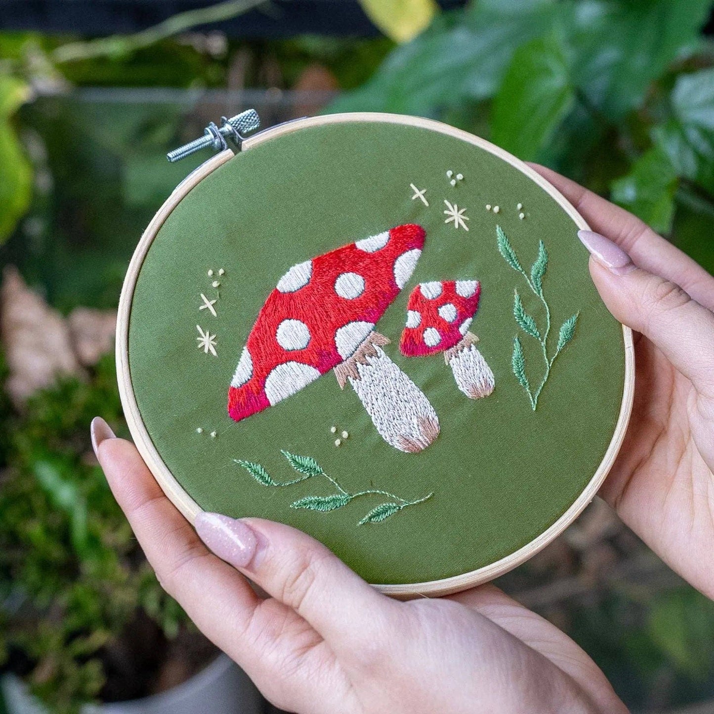 MAGICAL MUSHROOM - Embroidery Kit