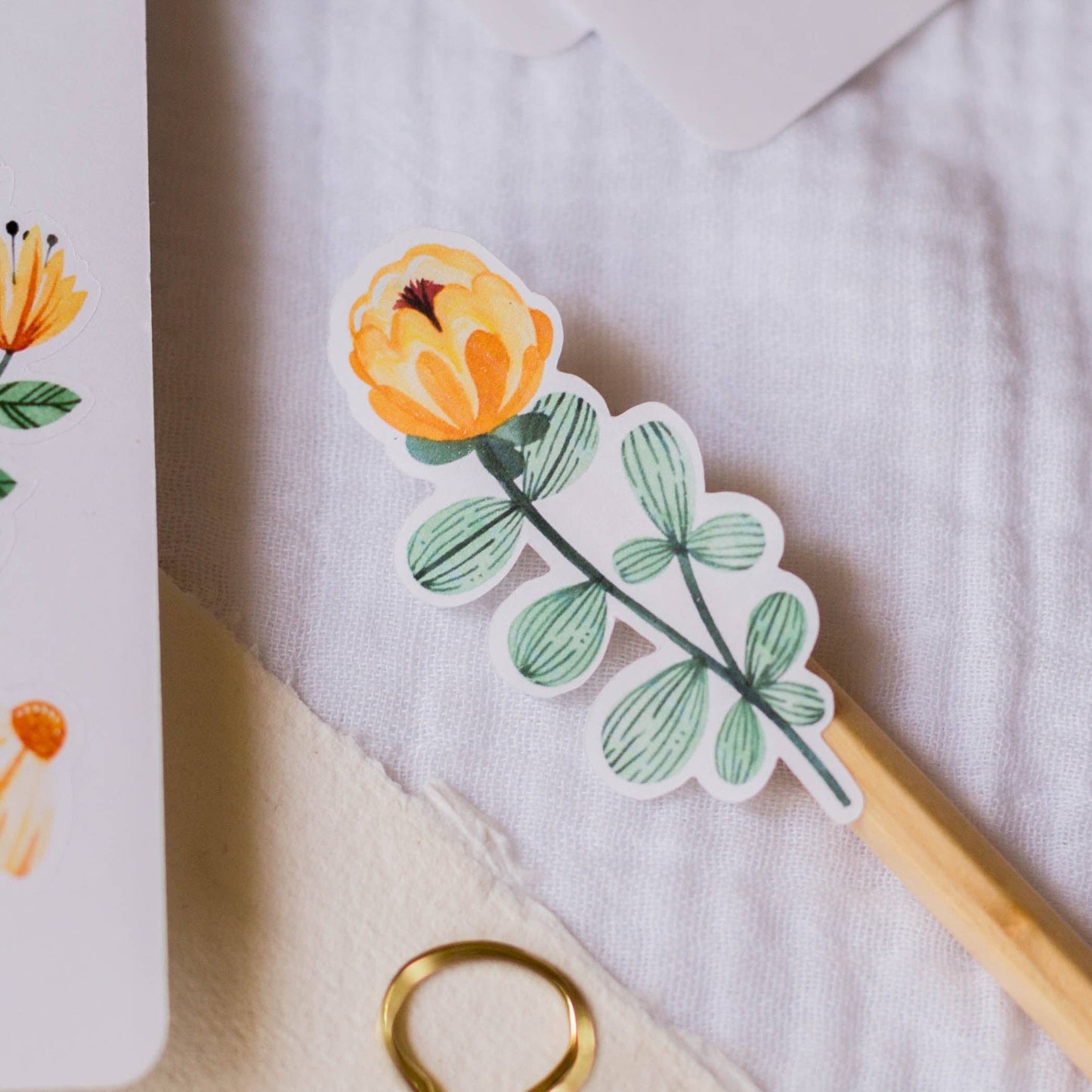 Sticker Sheet — Flowers I.