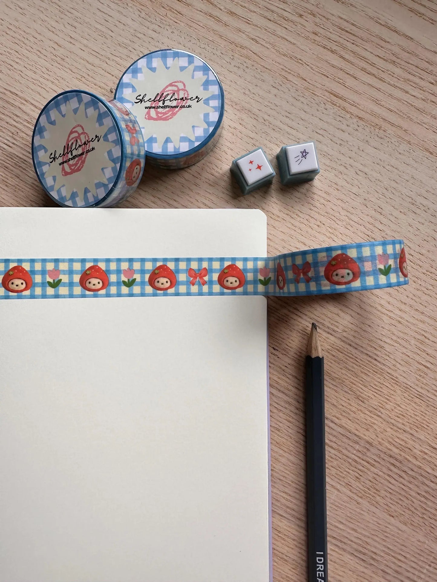 Strawberry Bunny Washi Tape 