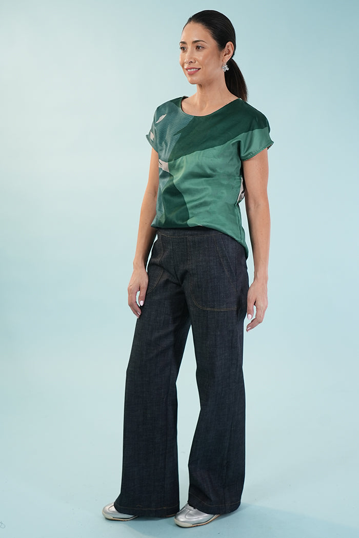 Gabby Pants Denim Indigo