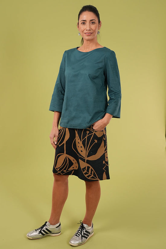 Lori Top - Plain Arctic Blue