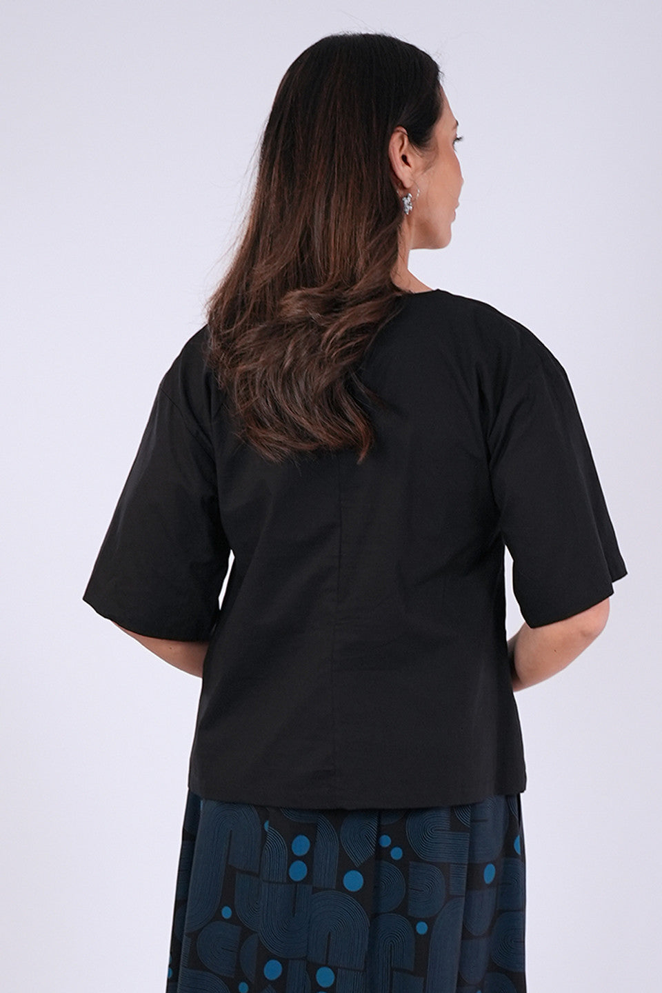 Dee Top Voil Black