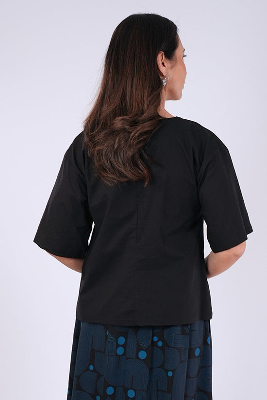Dee Top Voil Black