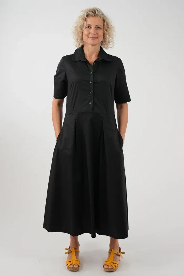 Frankie Dress Midi - Black