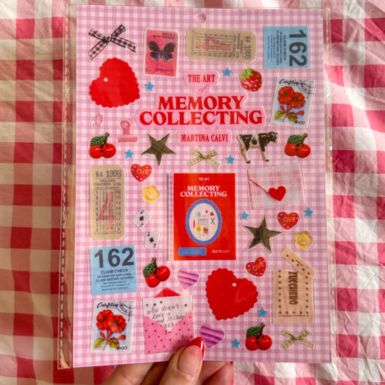 Martina's Tiny Store Memory Collecting Stickersheet
