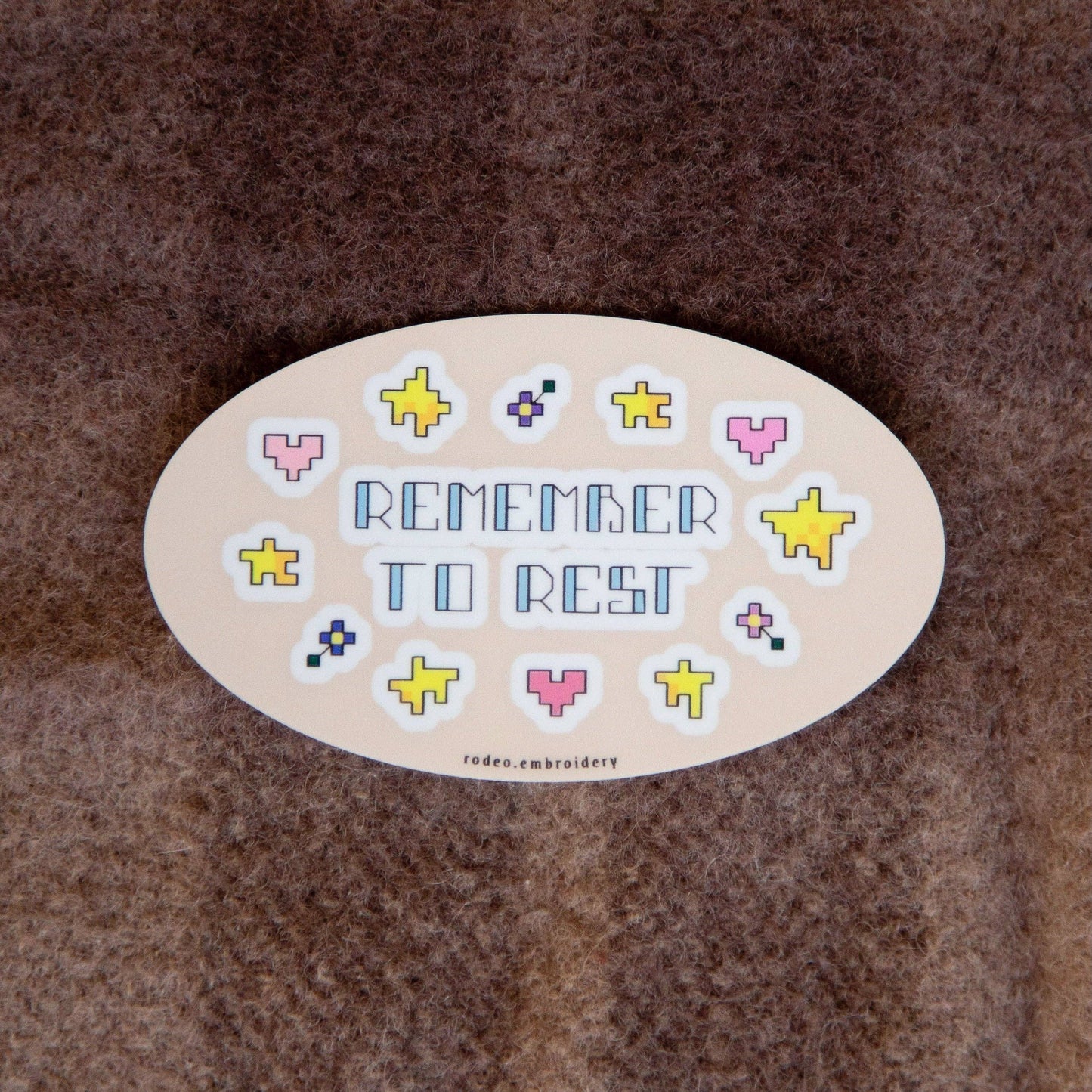 Remember To Rest - Matte Vinyl Sticker
