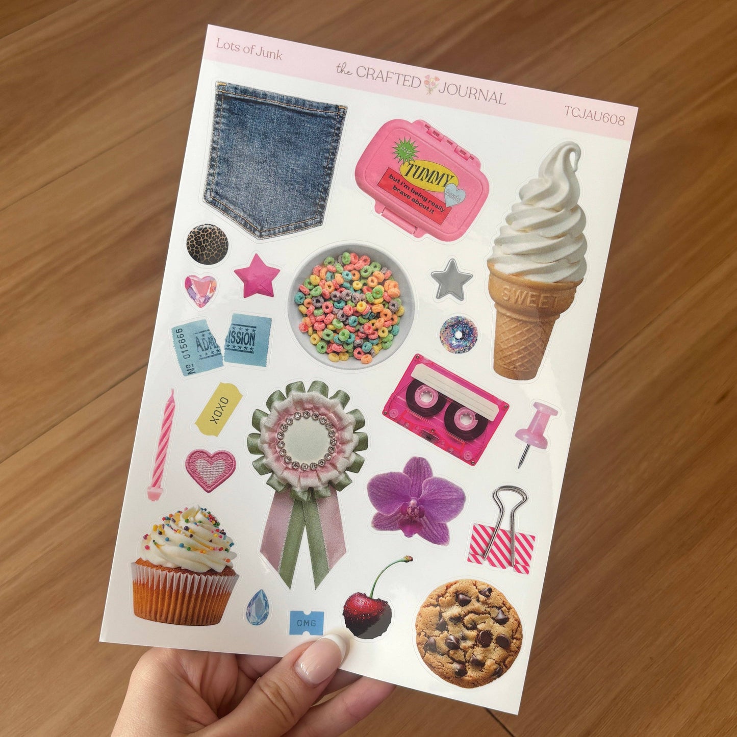 Lots of Junk Sticker Sheet