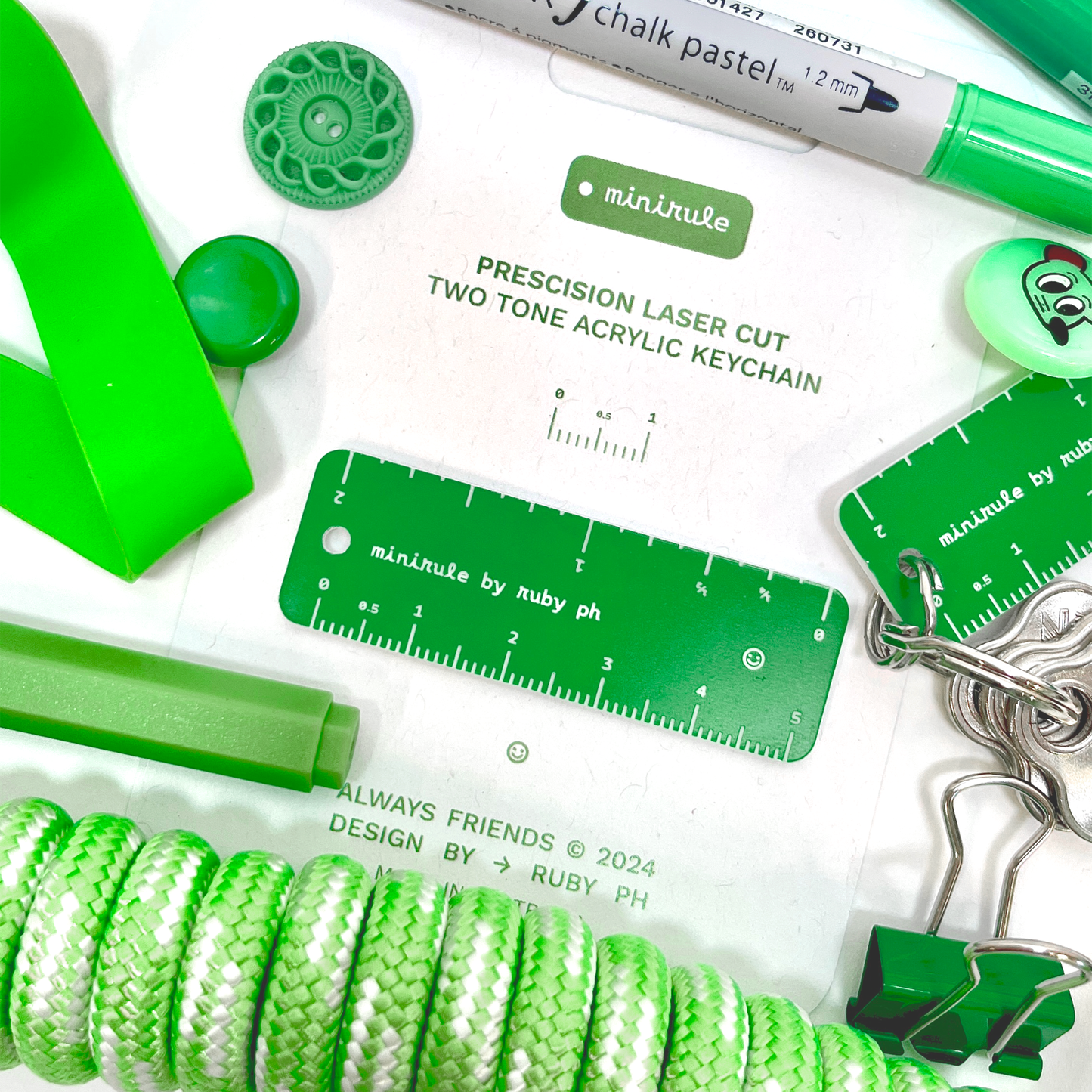 Minirule Green