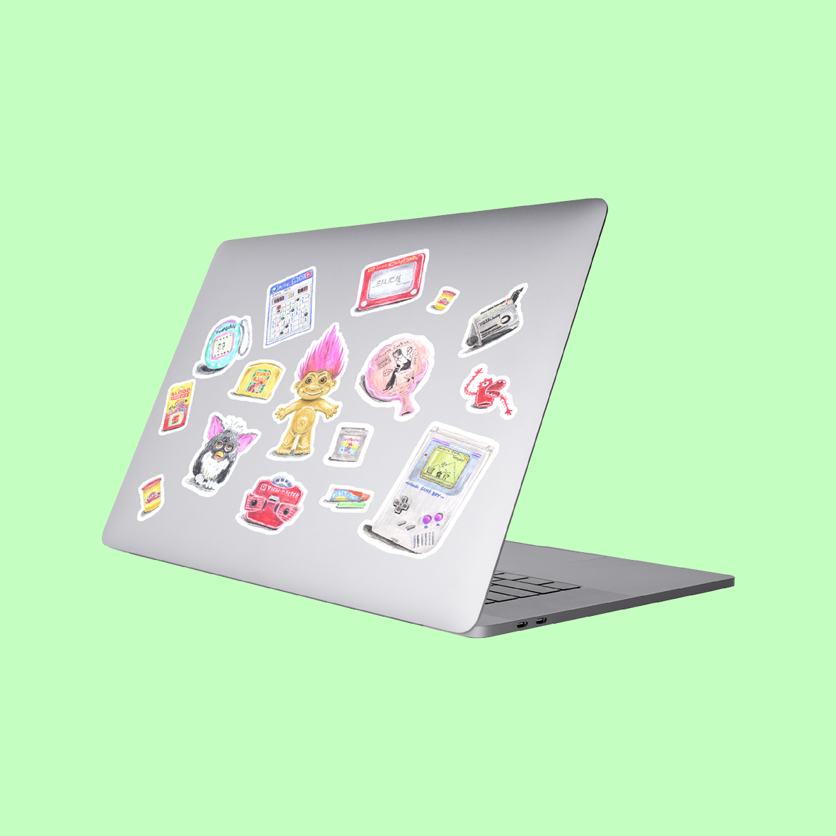 90's Toys Vinyl Stickers