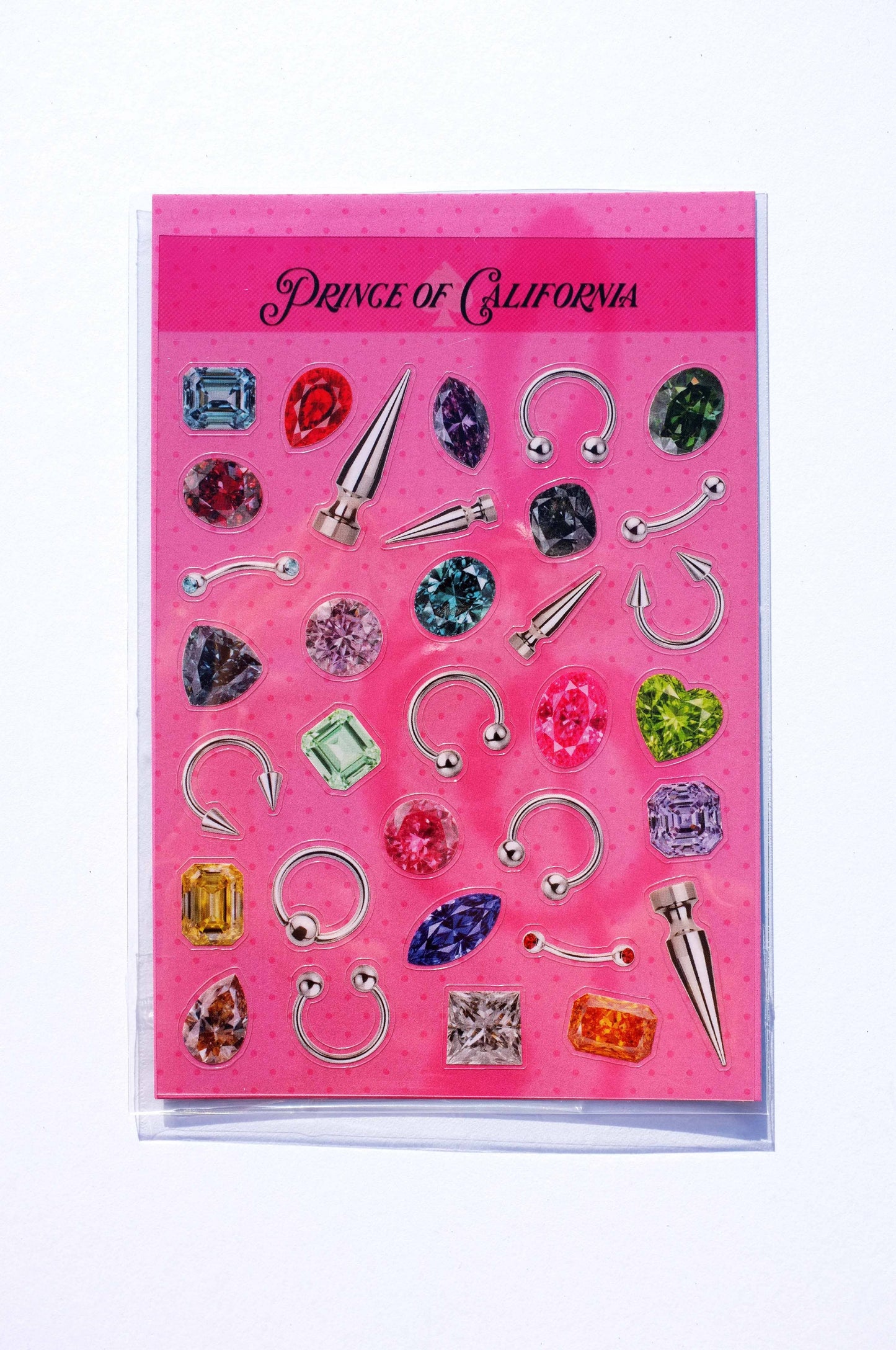 Jewel Thief Sticker Sheet (A6)
