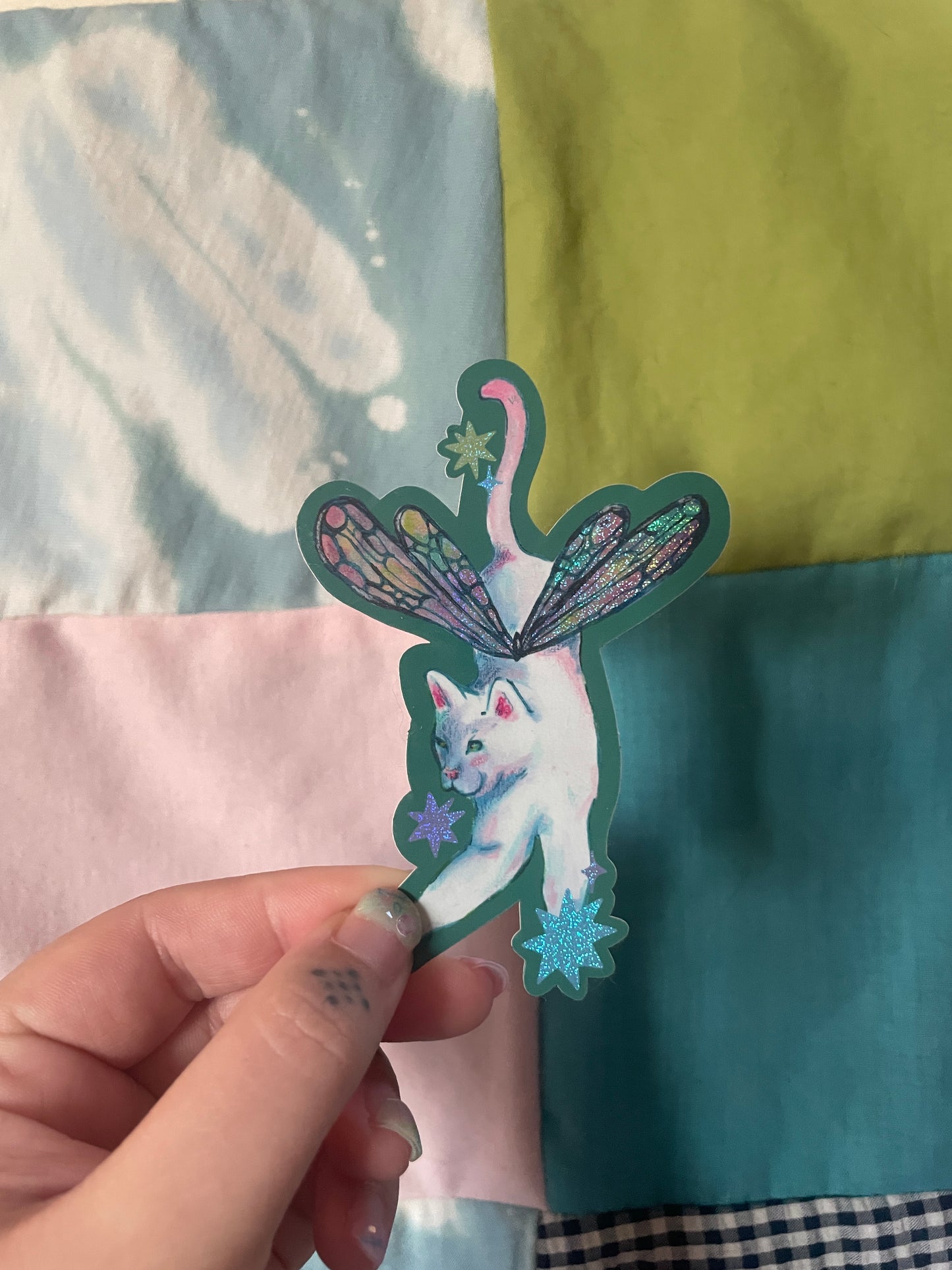 Fairy cat v2 sticker