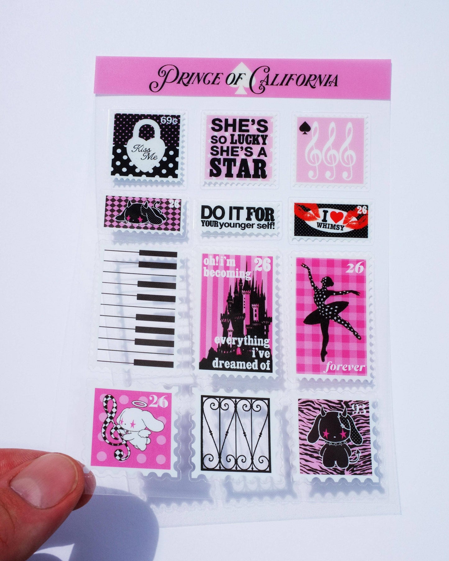 Stamp Sticker Sheet (A6)