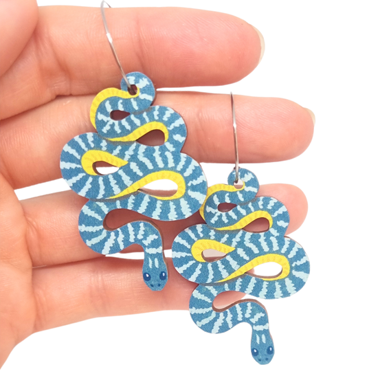 Snake  Earrings