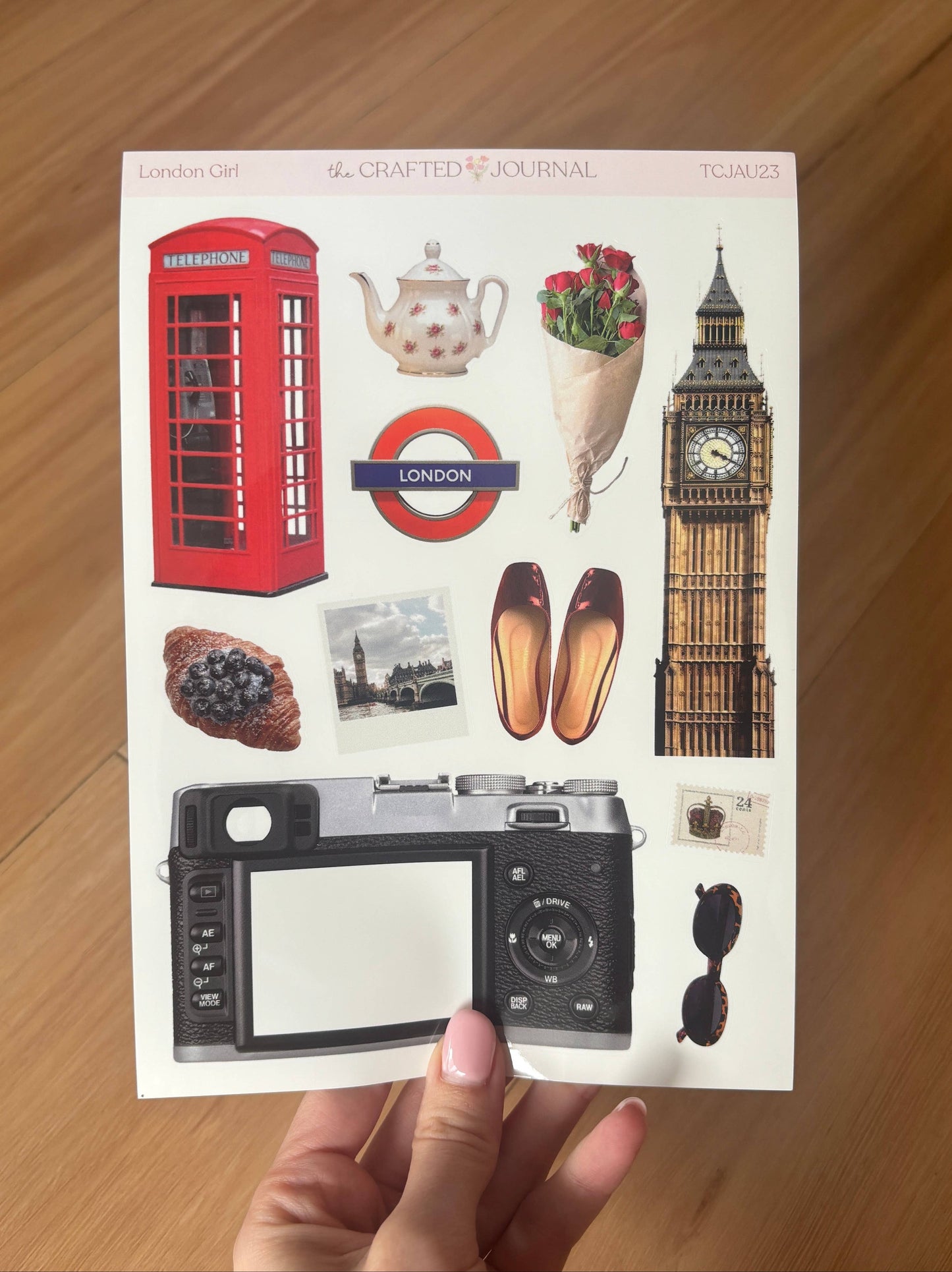 Day in London Sticker Sheet
