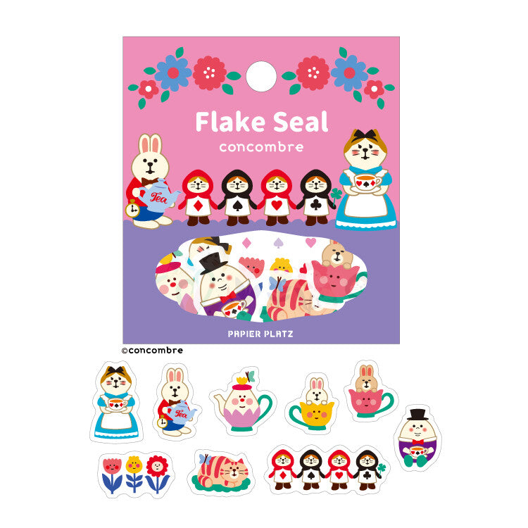 Flake Seal Concombre Pink Teatime