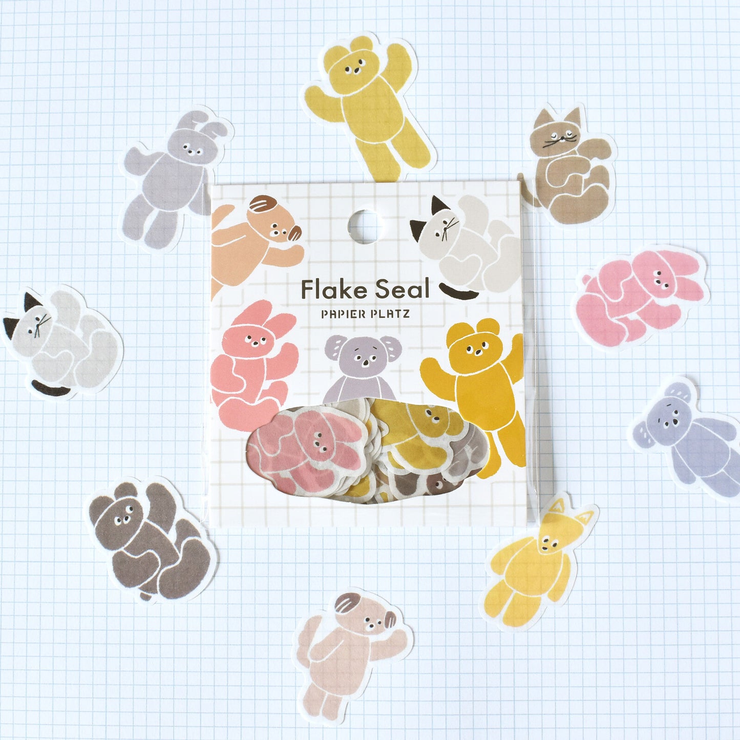 Flake Seal Animals Bears Koalas