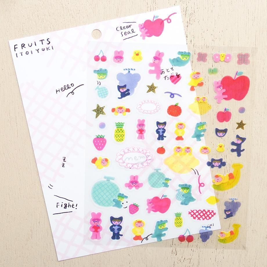 Yuki Itoi Sticker Fruits
