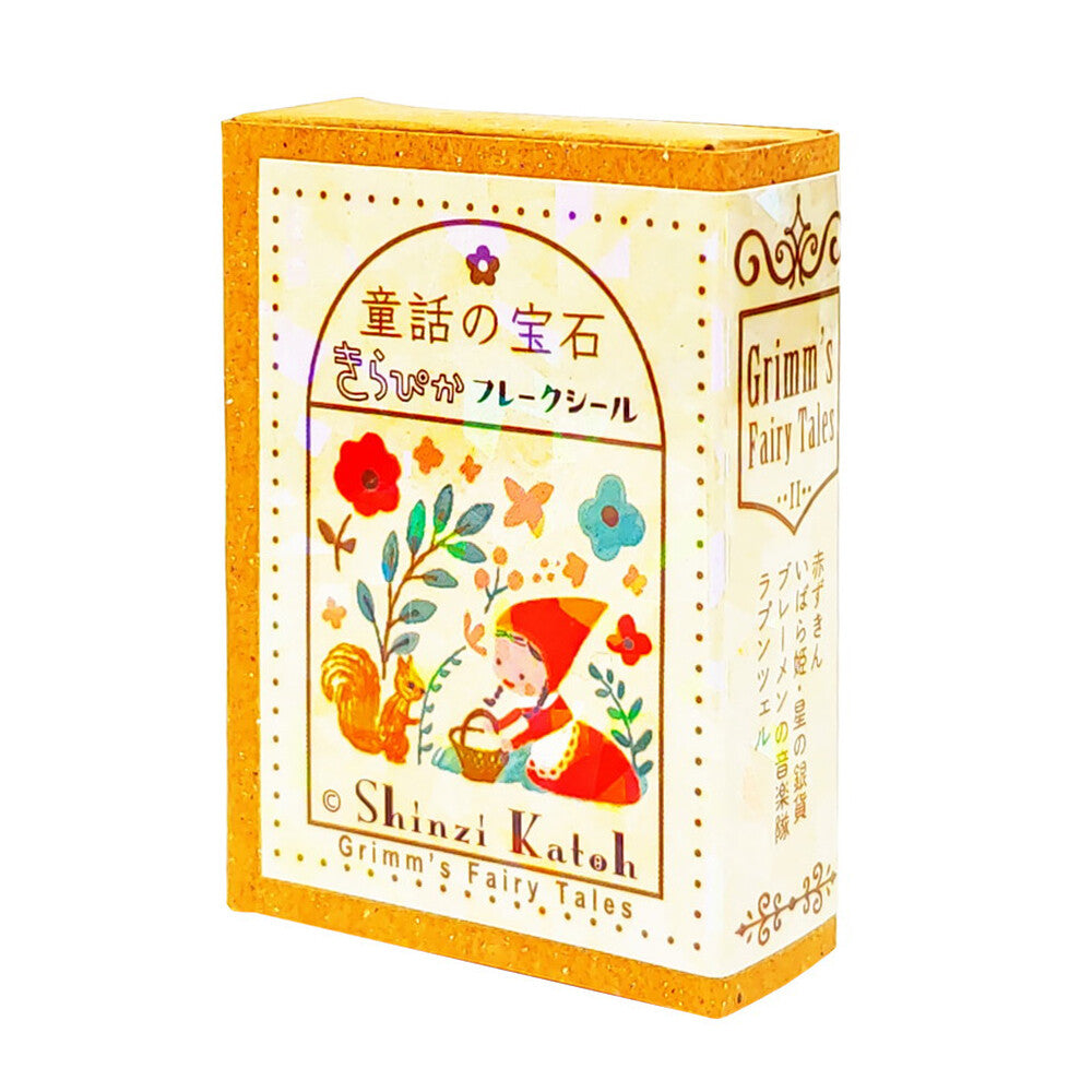 Shinzi Katoh Flake Sticker Matchbox Grimm Fairy Tales Garden