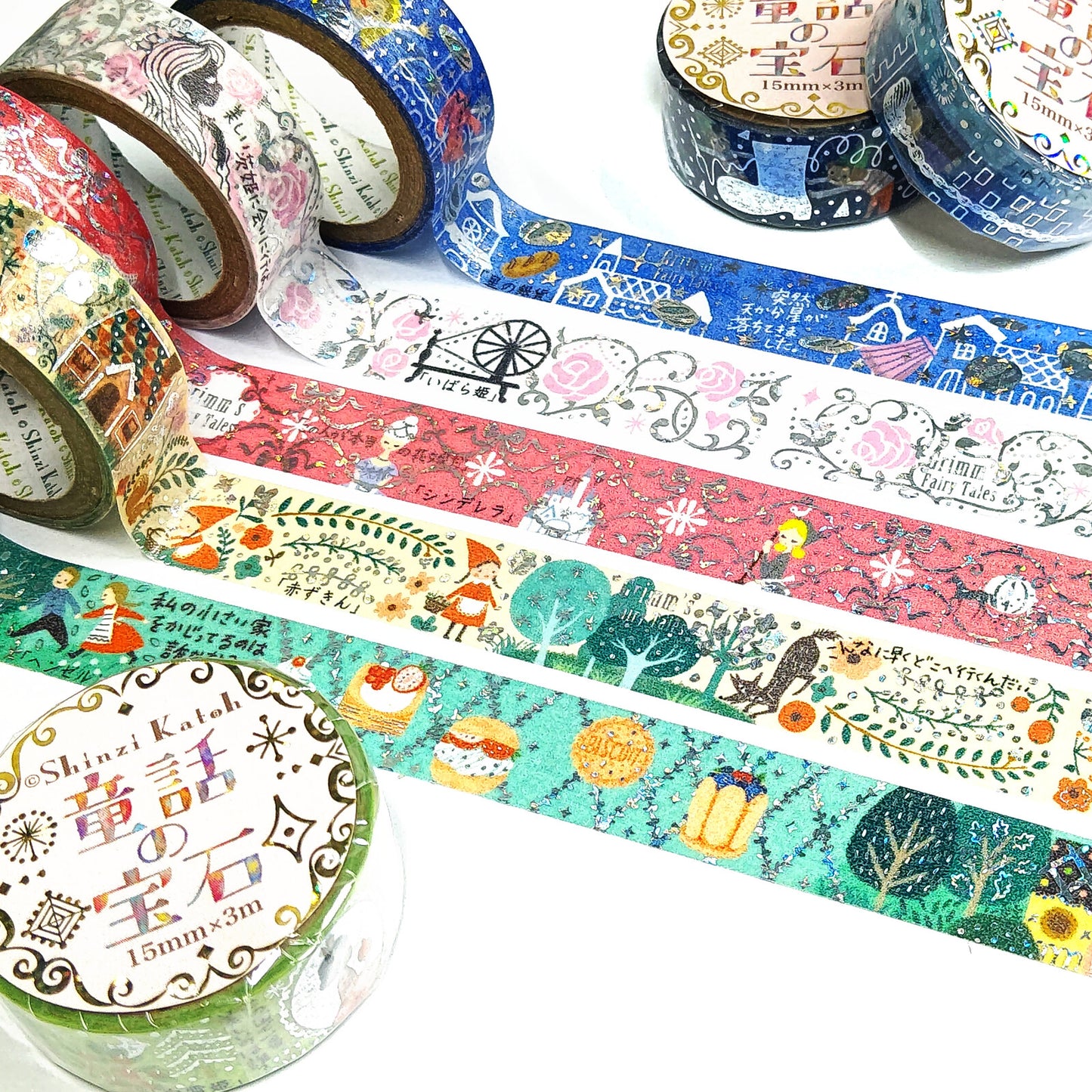 Shinzi Katoh Washi Tape Grimm's Red Riding Hood