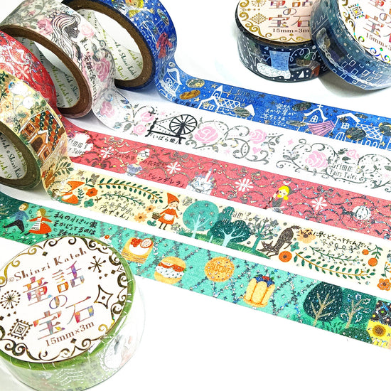 Shinzi Katoh Washi Tape Grimm's Red Riding Hood