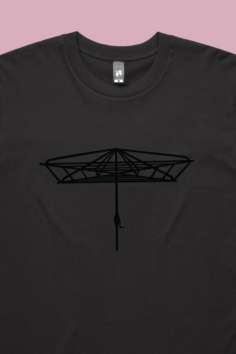 Hills Hoist Tee Coal