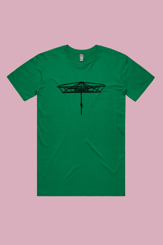 Hills Hoist Tee Grass Green