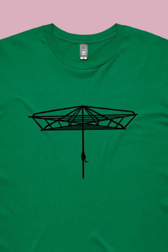 Hills Hoist Tee Grass Green