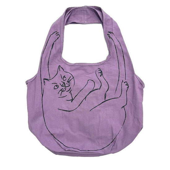 The Neko Cat Shopper Large Lavender