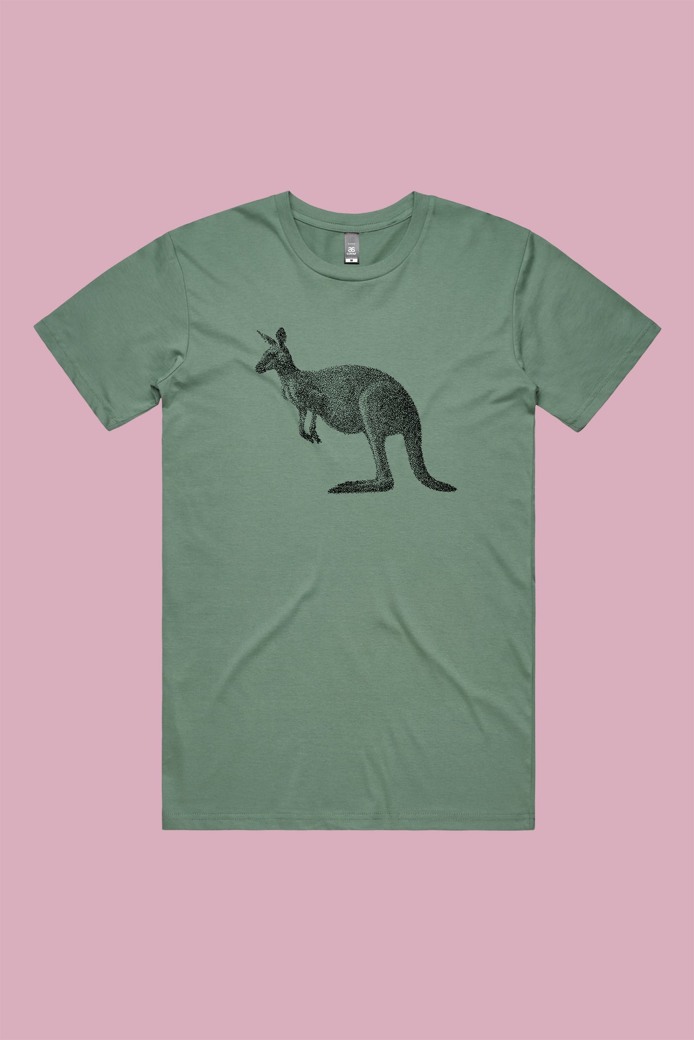 Dot the Kangaroo Tee Sage