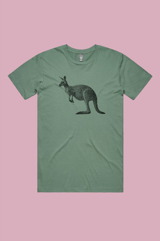 Dot the Kangaroo Tee Sage