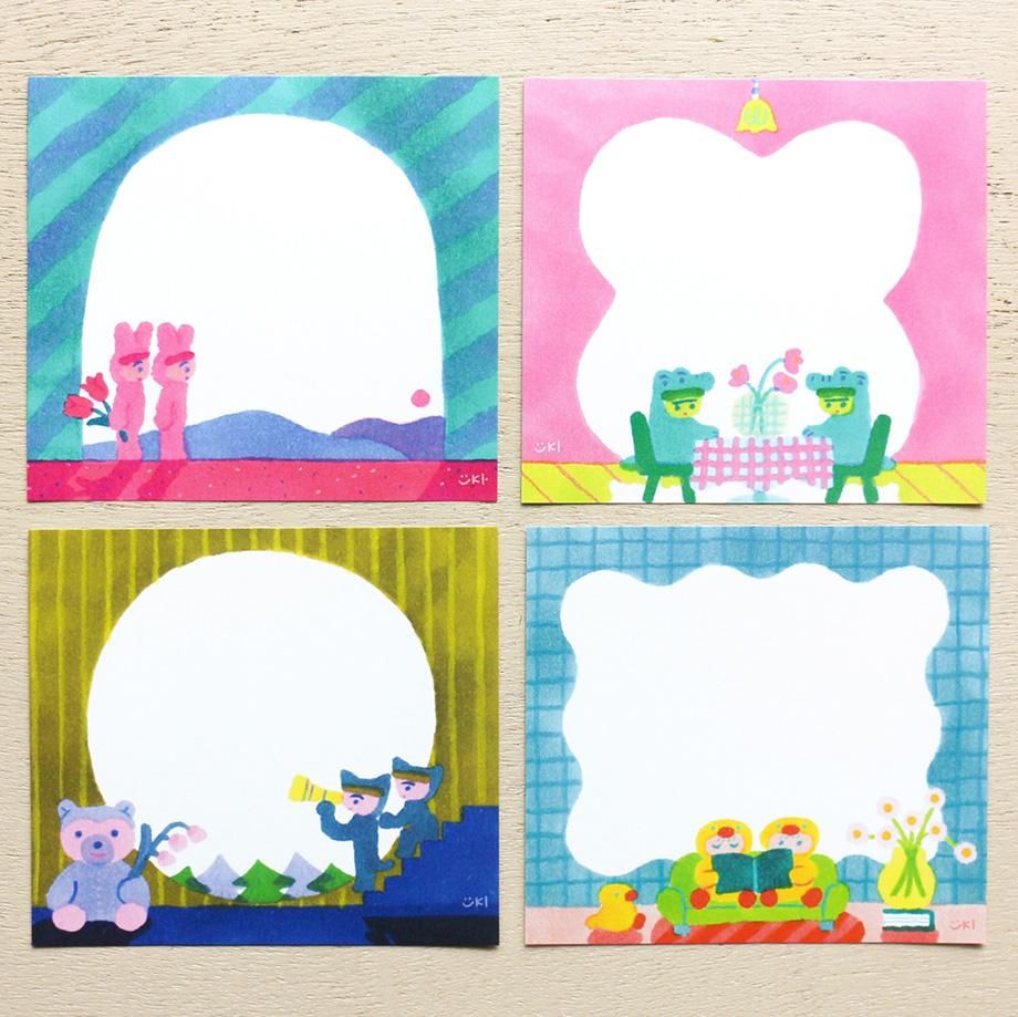 Yuki Itoi Block Memo Pad Mado