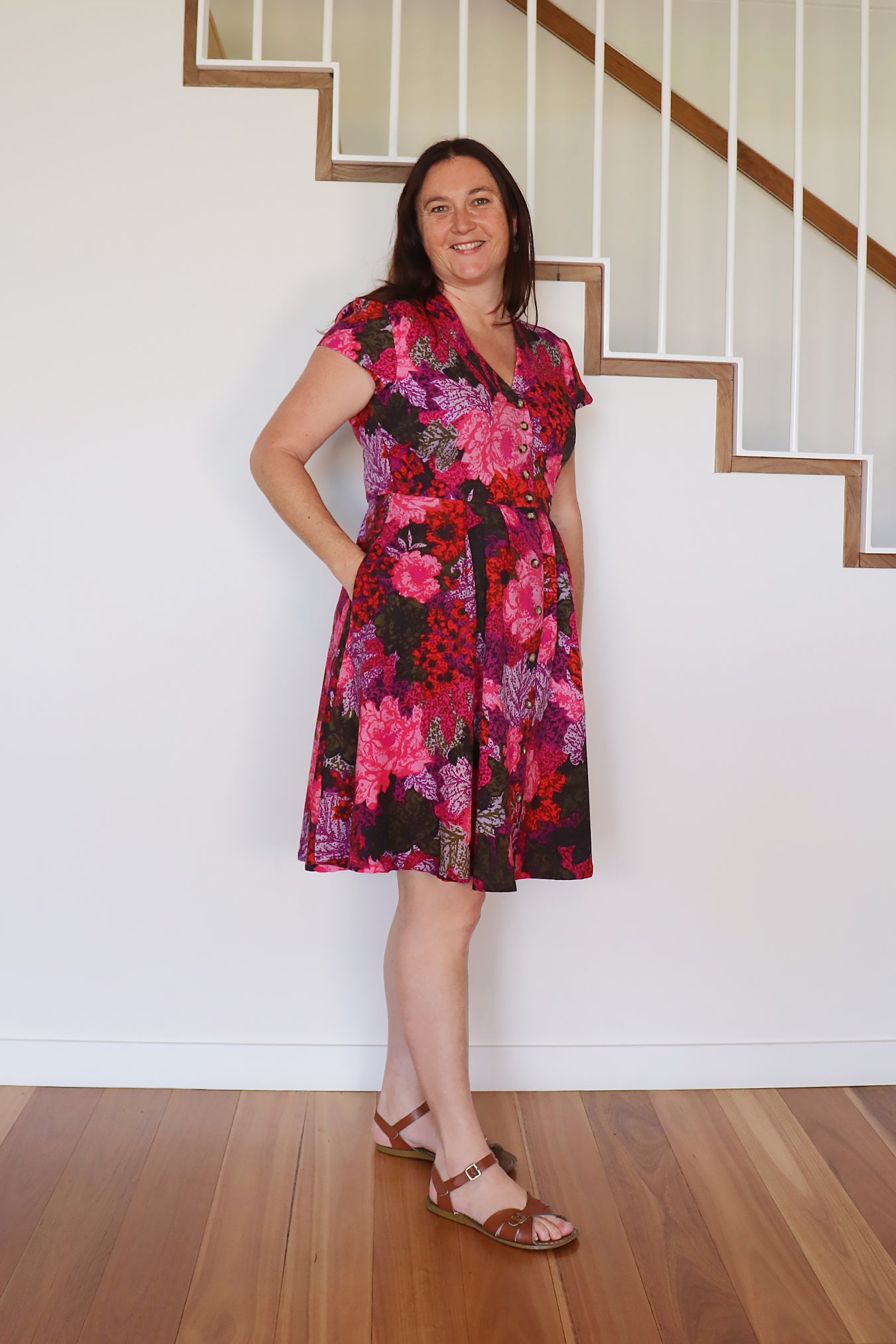 Saski Dress Granny's Garden