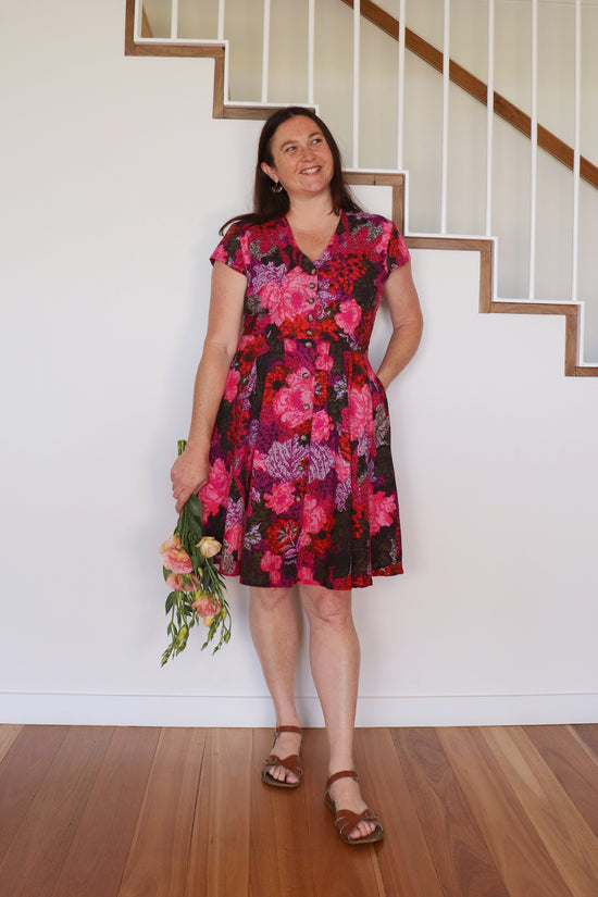 Saski Dress Granny's Garden