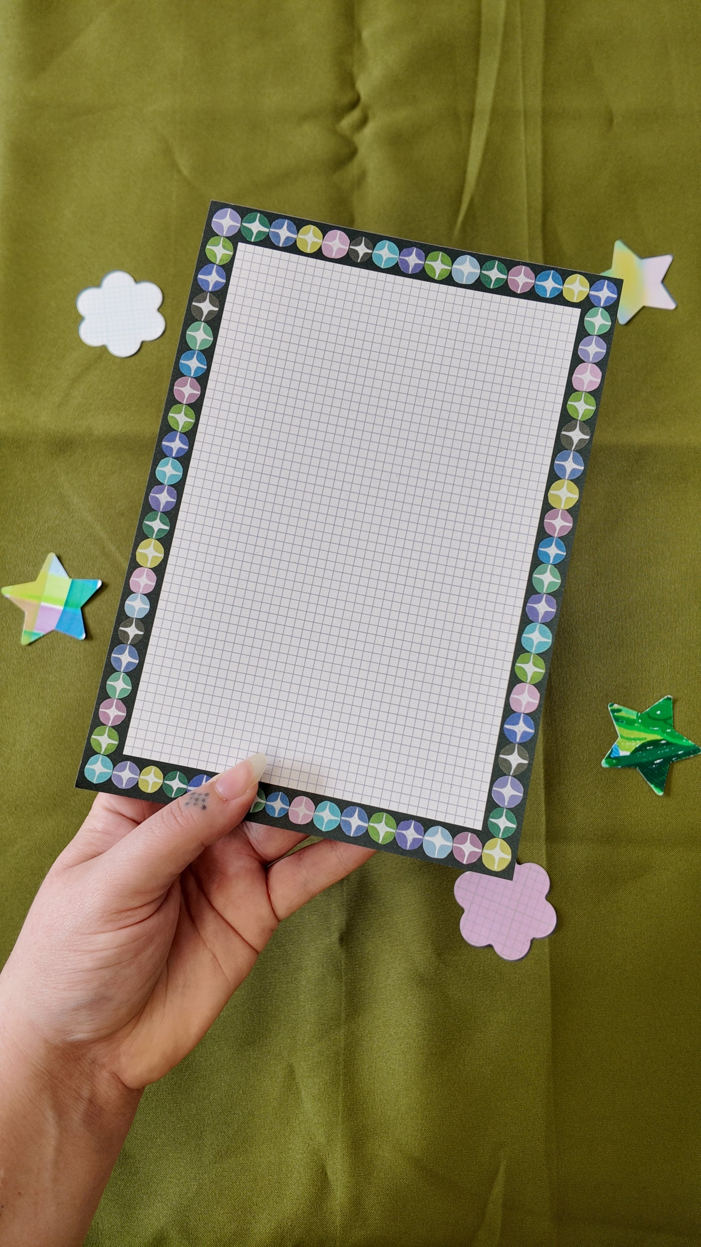midnight stars notepad