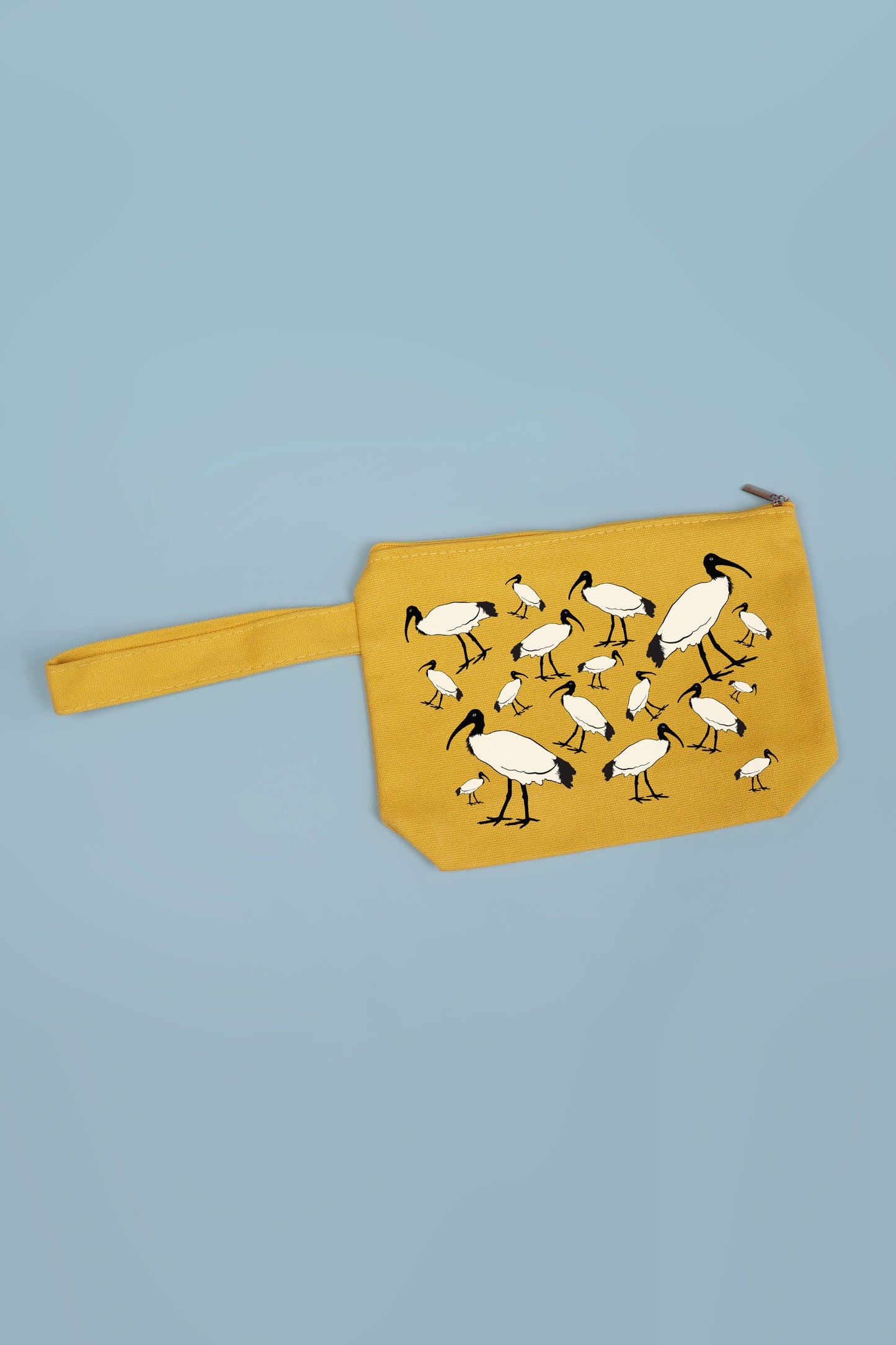 Ibis Zip Purse Mustard
