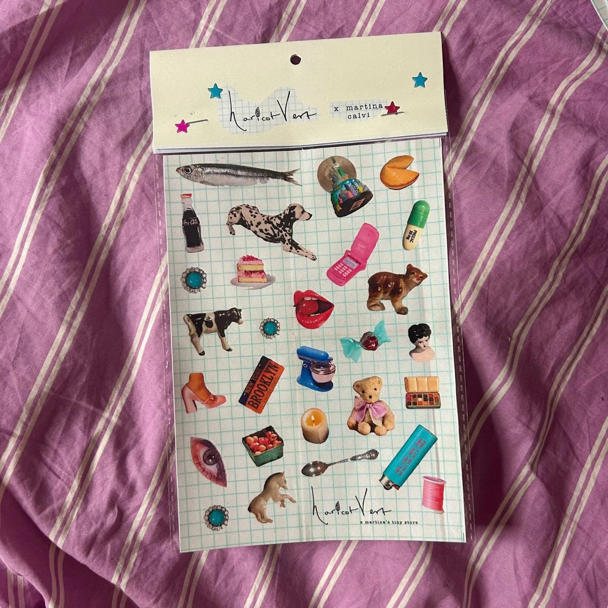 Haricot Vert Collab Stickersheet