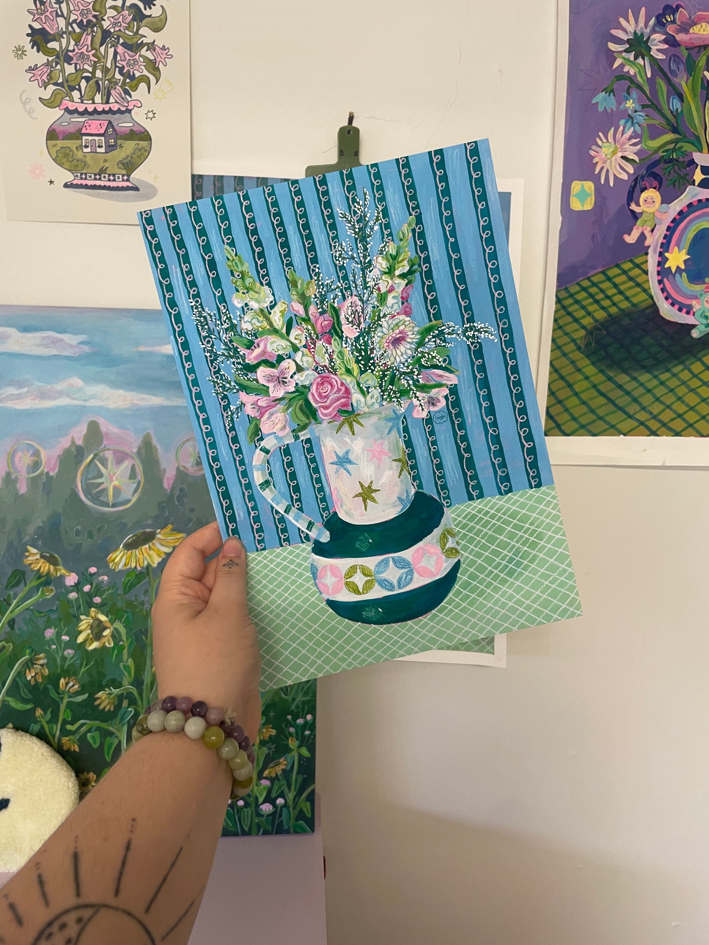 New blooms art print