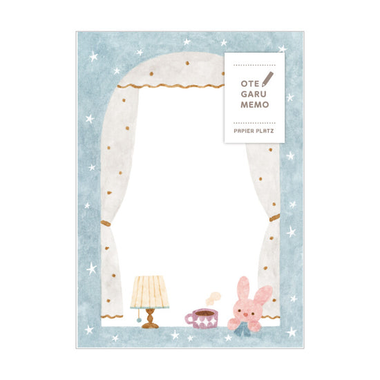 Memo Pad Otegaru Rabbit Lamp
