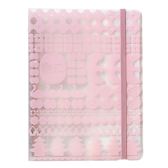 Otona Sticker File Binder Pink