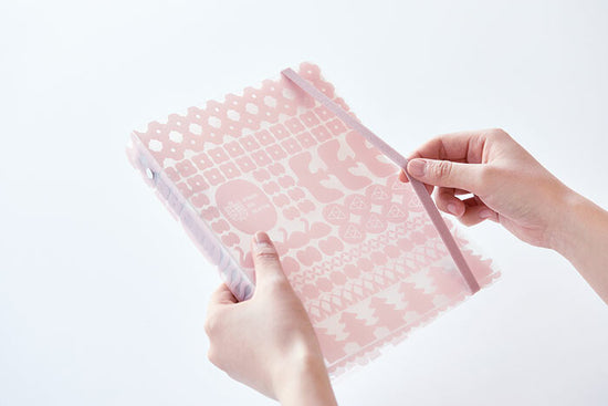 Otona Sticker File Binder Pink
