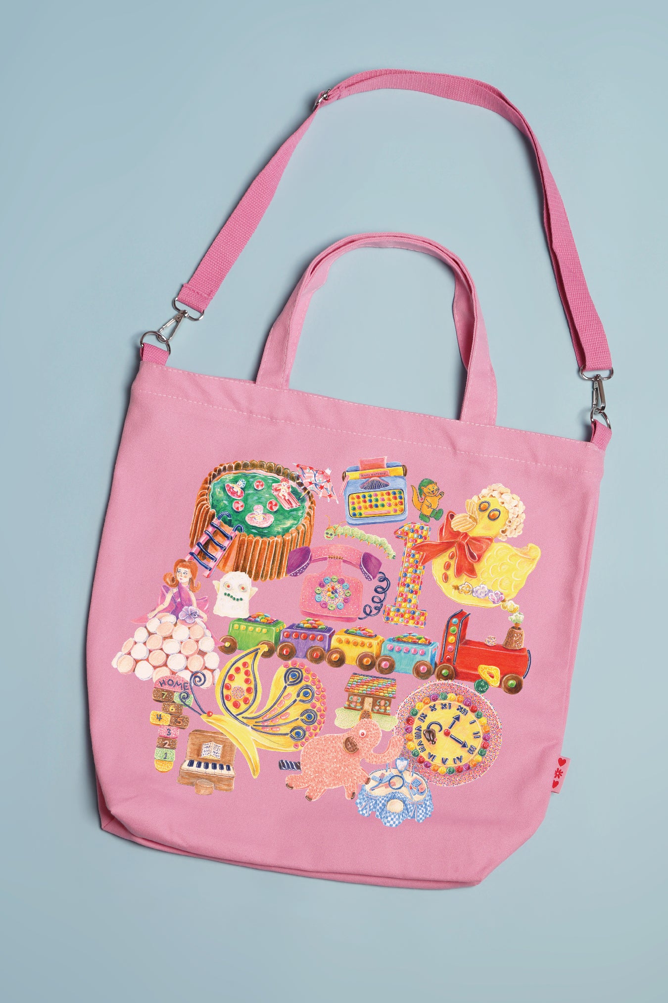 Cookbook Cakes Pink Tote